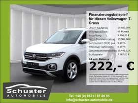 VW T-Cross Style 1.0TSI-LED SHZ PDCv+h AppConn 17-