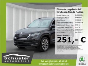 SKODA Kodiaq CLEVER TDI-DSG AHK Panodach LED ACC R-Kam