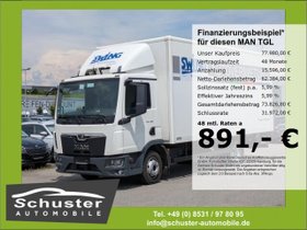 MAN TGL 7.190 4x2 BB Koffer+LBW-Tempom Klima Bluetoo