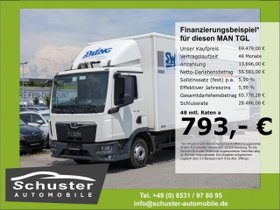 MAN TGL 7.190 4x2 BB Koffer+LBW-Tempom Klima Bluetoo...