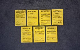 Blanko,Betriebserlaubnis,ABE,BE,Hercules Prima,2/M2/3/4/5/M5/GT/MX1