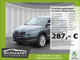 SKODA Karoq Style 4x4 2.0TDI-DSG AHK StandHzg Panodach