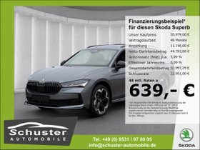 SKODA Superb Combi SPORTLINE 4x4 TSI-265PS StndHzg AHK...
