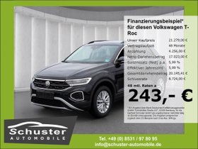 VW T-Roc Life 1.0TSI-LED+ Navi digCockp VKZ-Erk SHZ...