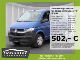 VW T6.1 Kombi 9-Sitzer TDI-DSG AHK Navi Temp PDCv+h