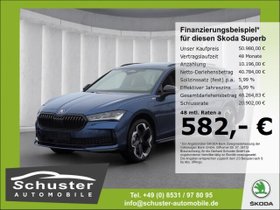 SKODA Superb Combi SPORTLINE iV Hyb-AHK Panodach Navi...