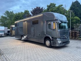 Pferdetransporter Mercedes 1835 Antos Wohnmobil Popout 350PS