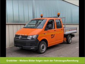 VW T6 Transporter Pritsche DoKa LR-StndHzg AHK 6Sit...