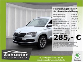 SKODA Karoq CLEVER 1.5TSI-DSG AHK LED ACC Navi R-Kam