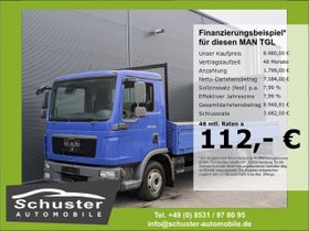 MAN TGL 8.180 4x2 BB Pritsche-Luftfed Tempo Klimaaut