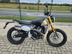 FANTIC CABALLERO 500 DELUXE NERO/ORO VERSAND MGL+ HELM...