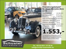 MERCEDES-BENZ A 170 S Cabriolet A- Leder Becker-Radio