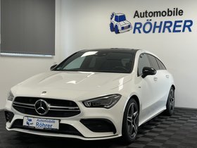 Mercedes-Benz CLA 35 AMG Shooting Brake Night Pano 360° Distro