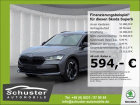 SKODA Superb Combi SPORTLINE iV Hyb-AHK Panodach Navi...