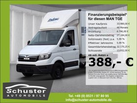 MAN TGE 3.140 Koffer LR-3-Sitzer Klima Bluetooth DAB...