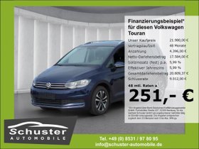 VW Touran UNITED 2.0TDI-AHK ACC Navi SHZ PDCv+h Alu