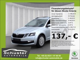 SKODA Octavia Combi 1.6TDI-Navi Tempo SHZ PDC Nebelsch