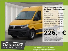 VW e-Crafter MR+Hoch-LED Navi R-Kam Temp SHZ Regale