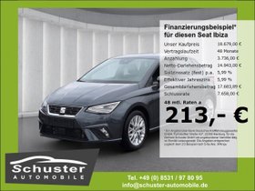 SEAT Ibiza FR 1.0TSI-Voll-LED Navi R-Kam Temp digCock...