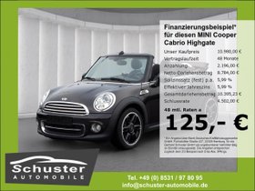 MINI Cooper Cabrio Highgate 1.6-Bi-Xenon Leder Tempo...