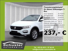 VW T-Roc Cabrio Style 1.0TSI-ACC SHZ 2xSpurass 17-