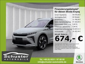 SKODA Enyaq RS 4x4-AHK Panodach 360°Kam CANTON Massage...