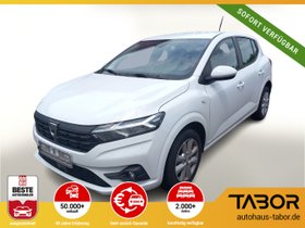 DACIA Sandero 1.0 SCe 65 Comfort LED PDC Klima Temp