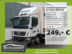 MAN TGL 7.180 4x2 BB Koffer LBW Klima Dachspoiler Spurassist