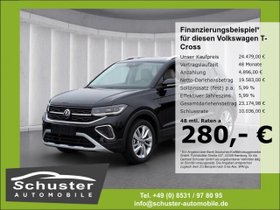 VW T-Cross Style 1.0TSI-DSG IQ-LED ACC Navi R-Kam...