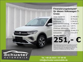 VW T-Cross Style 1.0TSI-IQ-LED ACC Navi SHZ digCock...