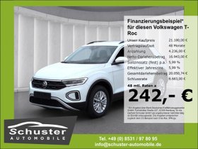 VW T-Roc Life 1.0TSI-LED+ Navi digCockp SHZ VKZ-Erk...