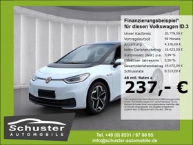 VW ID.3 Pro Family-IQ-LED ACC Panodach Navi Kam 19-