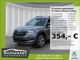 SKODA Kodiaq SPORTLINE 4x4 TDI-200PS AHK Leder CANTON...