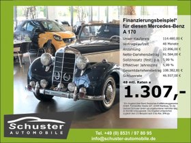 MERCEDES-BENZ A 170 S Cabriolet A- Leder Becker-Radio...