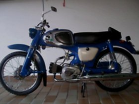 Oldtimer Kleinkraftrad Honda C 110