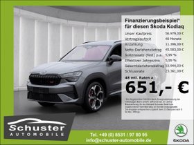 SKODA Kodiaq RS 4x4-7Sitze StndHzg AHK 360°Ka Panodach...