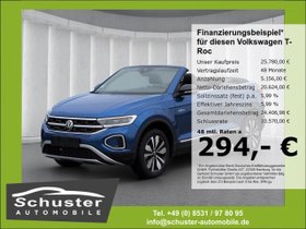 VW T-Roc Cabrio GOAL 1.0TSI-LED+ ACC R-Kam Navi SHZ...