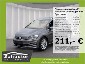 VW Golf Sportsvan Highline 1.5TSI-DSG AHK LED ACC