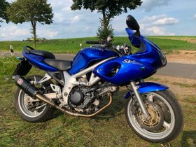 Kraftrad Motorrad Suzuki SV 650S, blau