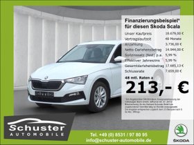 SKODA Scala 1.0TSI-LED Tempo SHZ PDCv+h heizb.Lkr Alu