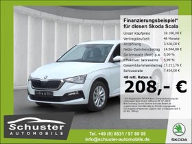 SKODA Scala 1.0TSI-LED Tempo SHZ PDCv+h heizb.Lkr Alu