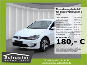 VW e-Golf -ACC LED Navi SHZ Wärmepumpe CCS PDCv+h