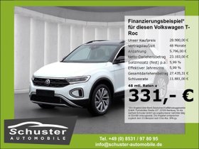 VW T-Roc GOAL+ TDI-DSG AHK LED+ ACC Navi R-Kam 18-...