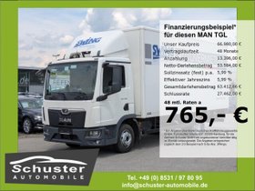 MAN TGL 7.190 4x2 BB Koffer+LBW-Tempom Klima Bluetoo...