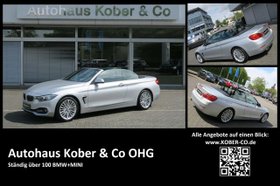 BMW 420i Cabrio Luxury Line   LEDER+NAVI+HUD+PDC+SHZ