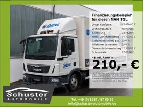 MAN TGL 7.180 4x2 Koffer+LBW-Komfort-Sitz Spurass