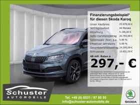 SKODA Karoq SPORTLINE 4x4 2.0TDI-DSG AHK Panodach 19-