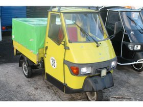 PIAGGIO APE 50 Pritsche mit PLANE + LED SOFORT !!!...