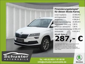 SKODA Karoq CLEVER 1.5TSI-DSG LED 4xSHZ Keyless PDCv+h