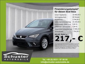 SEAT Ibiza FR 1.0TSI-Voll-LED Navi R-Kam Temp digCock...